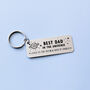 Best Dad In The Universe Personalised Keyring, thumbnail 2 of 7