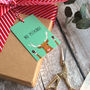 No Peeking! Reindeer Christmas Gift Tags, thumbnail 1 of 3
