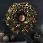 Personalised Spooky Green Halloween Wreath, thumbnail 1 of 4