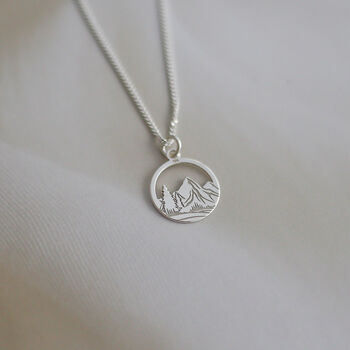 Mountain Necklace, Travel Jewellery Gift For Women, 8 of 9