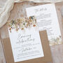 Whimsical Autumn Wedding Evening Invitation, thumbnail 2 of 4