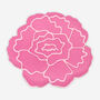 Hand Iced Carnation January Birth Flower, thumbnail 2 of 5