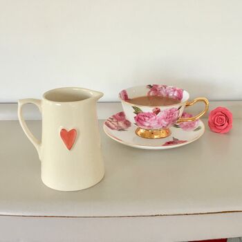 Hand Painted Love Heart Jug, 3 of 5