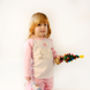 Childs Christmas Personalised Snowflake Pyjamas, thumbnail 4 of 9