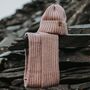 Knitted Hat And Snood Set, thumbnail 3 of 6