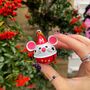 Personalised Mouse Hanging Decoration, thumbnail 2 of 3