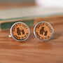 'Uncle Since…' Personalised Bear Cufflinks For Uncle, thumbnail 1 of 5