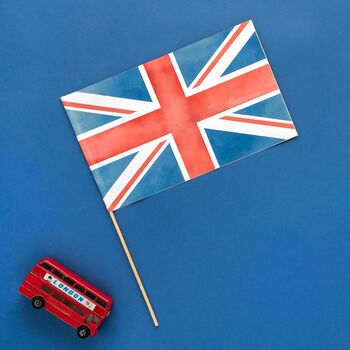 Union Jack Waving Flags, 3 of 3