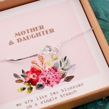 Mother And Daughter Blossoms Bracelet, 5 of 6