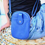 Personalised Leather Crossbody Phone Pouch, thumbnail 2 of 7