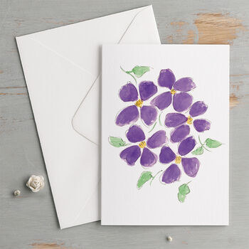 'Summer' Floral Postcard Set, 3 of 4