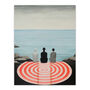 Conversations By The Sea Friendship Wall Art Print, thumbnail 6 of 6