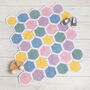 Honeycomb Baby Blanket Easy Crochet Kit, thumbnail 8 of 10