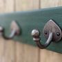 Hand Crafted Gardeners Wooden Hook Rack, thumbnail 3 of 5