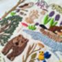Into The Forest Hand Embroidery Kit, thumbnail 2 of 12
