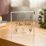 Personalised Reasons Why I Love You Gift Acrylic Plaque, thumbnail 3 of 4