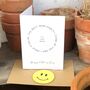 Mother's Day Card Plantable Seed Paper Smiley, thumbnail 3 of 11