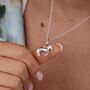 Sterling Silver Horse Charm Necklace, thumbnail 1 of 8