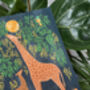 Giraffe And Baby Art Print Poster, thumbnail 5 of 6