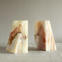 Luxury Onyx Marble Wedge Bookends, thumbnail 4 of 7