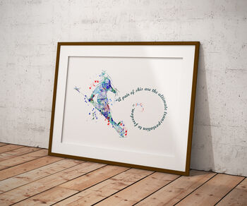 Skiing Personalised Print, 3 of 4