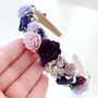 Purple And Silver Jewelled Headband, thumbnail 1 of 4