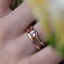 Solid 9ct Gold Simple Wedding Band, thumbnail 3 of 6