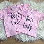 Mini Boss Lady Tee White, thumbnail 3 of 4