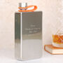 Personalised 8oz Hip Flask, thumbnail 1 of 3