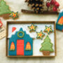 Cosy Christmas Cottage Cookie Letterbox Gift, thumbnail 1 of 5