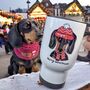 Personalised Merry Woofmas Dog Lover Travel Mug, thumbnail 1 of 8