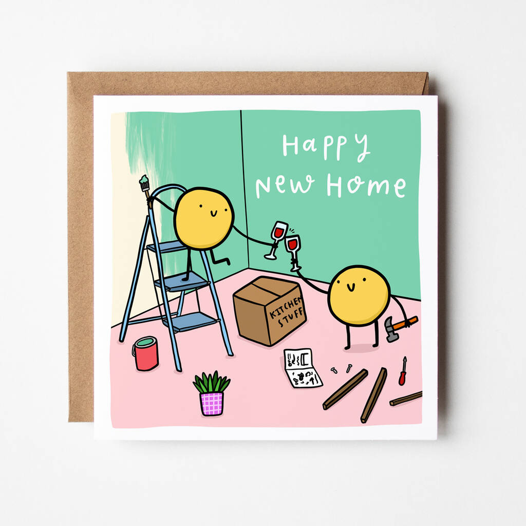 Happy New Home Congrats Card By Arrow T Co 