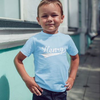 Children's Personalised Name T Shirt, 8 of 8