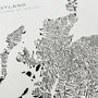 Whisky Word Map Scotland, thumbnail 2 of 5