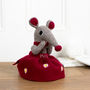 Shrew Soft Toy Personalised And Handmade, thumbnail 3 of 9
