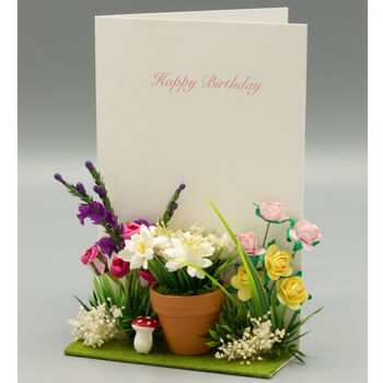 Birthday Garden Personalised Card, 2 of 8