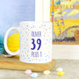 Personalised 40th Birthday Mug, thumbnail 2 of 3