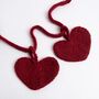 Heart Garland Easy Knitting Kit Valentines, thumbnail 7 of 11