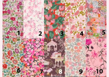 Personalised Christmas Stocking In Liberty London, 5 of 12