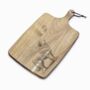 Personalised Pyrenean Mountain Dog Engraved Acacia Serving Board, thumbnail 5 of 6