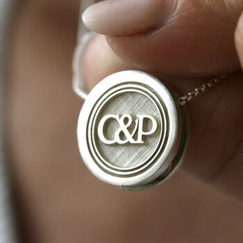 Monogram Echo Necklace, 2 of 10