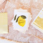 Main Squeeze Lemon Valentine's Card, thumbnail 2 of 3