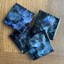 Sold Art Ceramic Resin Coasters | Set Of Two/Four, thumbnail 6 of 9