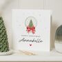 Personalised Christmas Tree Card For Daughter Or Mum, thumbnail 1 of 7