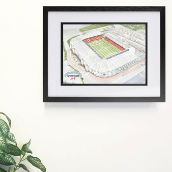 Blackpool Fc Bloomfield Road Stadium Art Print, 2 of 3