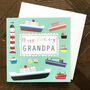 Grandpa Birthday Boat Card, thumbnail 4 of 5