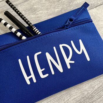 Personalised Child's Name School Pencil Case, 2 of 3