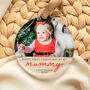 Personalised First Christmas As A Mummy Bauble Photo Keepsake, thumbnail 3 of 6