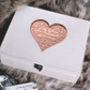 Personalised Heart Wedding Keepsake Box, thumbnail 7 of 9