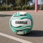 Personalised Netball Ball Mint Green, thumbnail 3 of 9